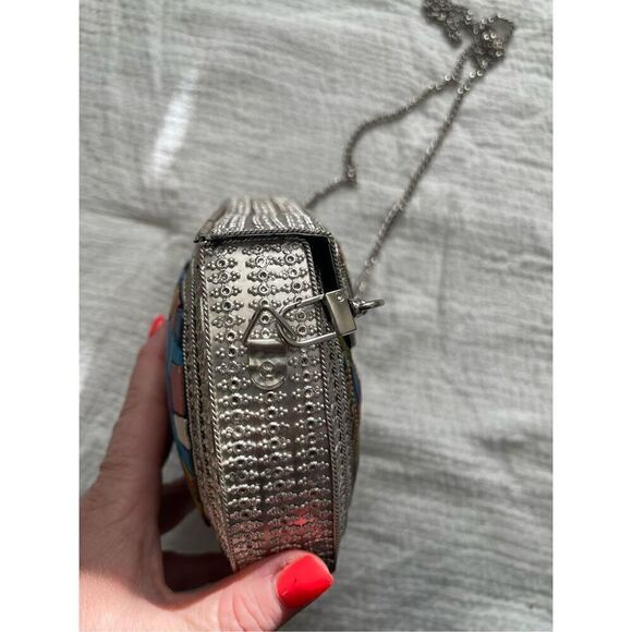 Ramla Mosaic Moroccan Handmade Tile Crossbody Bag NEW - Picture 6 of 8